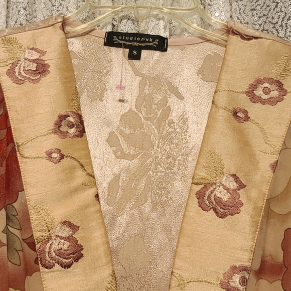 NwT Studio VK Ladies Dazzling Button Front Jacket 'Glorious Colors' - Picture 5 of 7